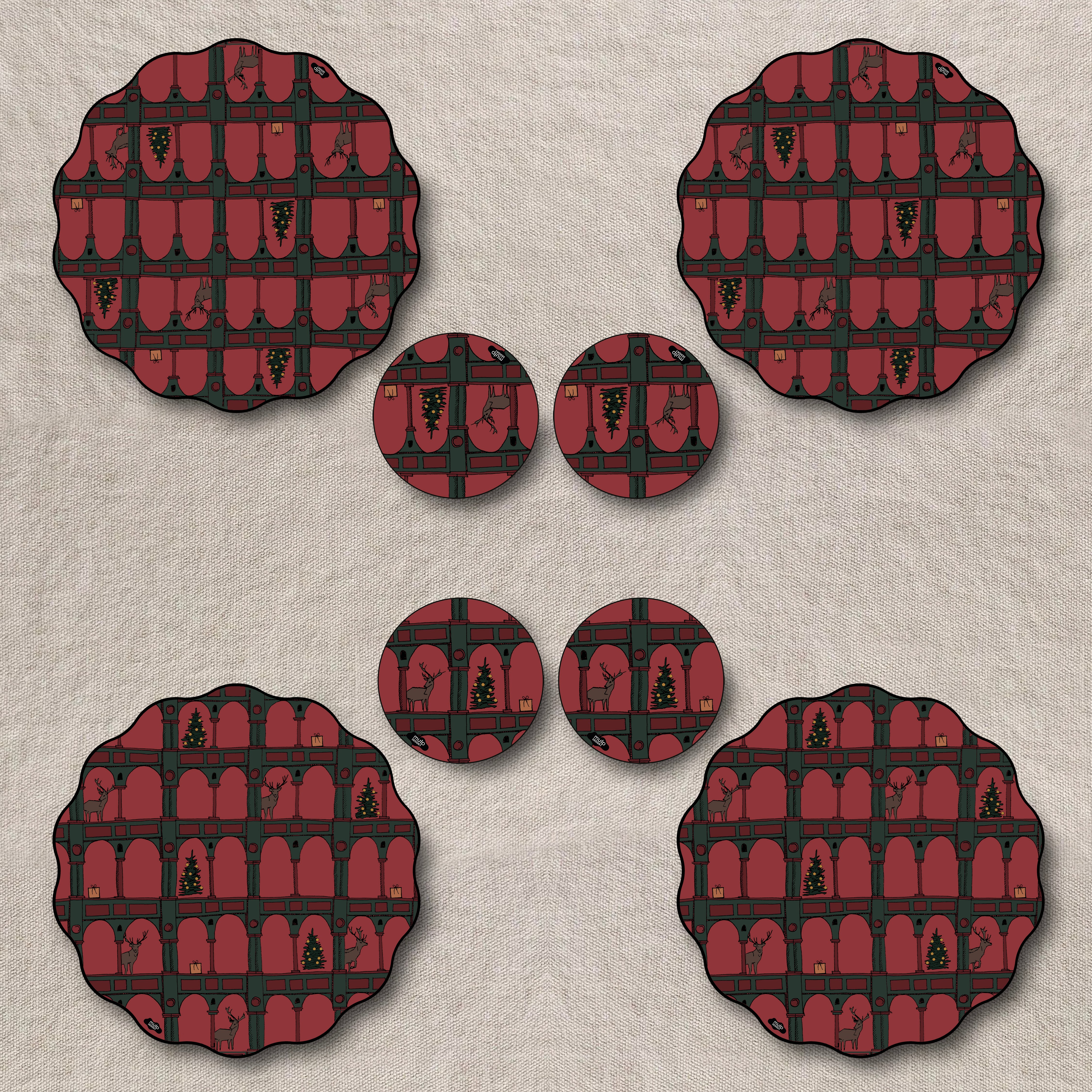 BUNDLE PRIMO NATALE IN ROSSO