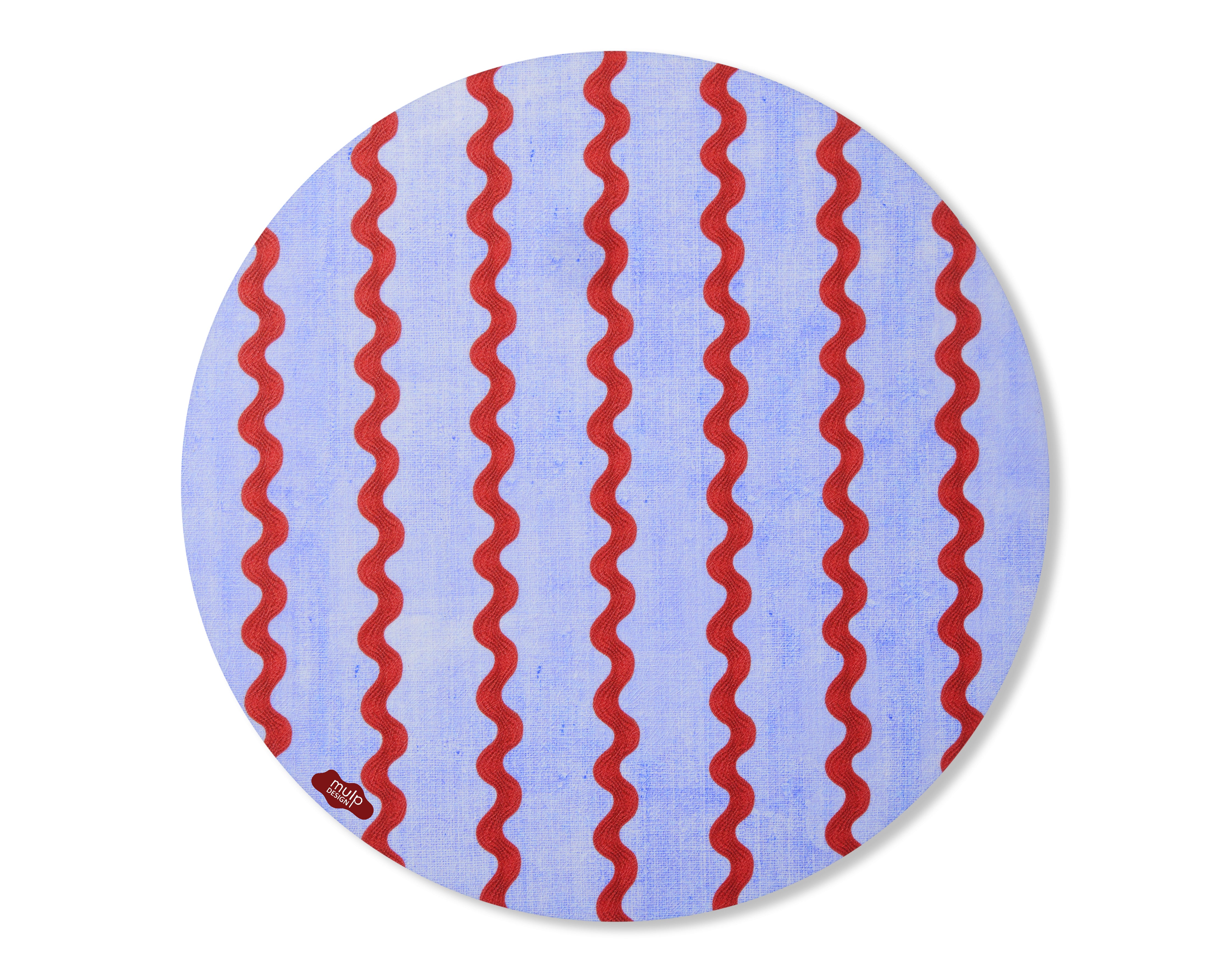 STRIP AND FLOWERS TONDA